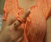 Hot aunty tempting me with her boobs from aunty tempting