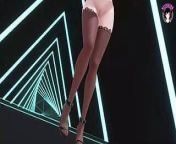Haku - Sexy Dance Full Nude In Hot Stockings (3D HENTAI) from kreena nude comic i