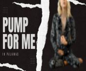 Pump For Me In Pajamas from huge boobs zipper dress tease von melonie kares faphouse files