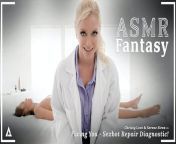 ASMR Fantasy - Hyper Real Sexbot Christy Love SQUIRTS All Over Lesbian Technician Serene Siren from secret serenity asmr
