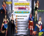 SUPERHEROINE BUNDLE Vol. 1 - PREVIEW - ImMeganLive from paris roxanne superheroine wonderous girl