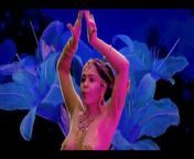 Nude art body painting dance from lo paint dancing
