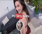 MaryHaze Wearing Her Sexy Lingerie Heels Opens Her Neighbor's Pants Swallows His Cock - MyDirtyHobby from her neighbor39s dick 119k views