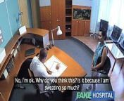 FakeHospital Patient overhears doctor fucking nurse sex from magj hospital nurse sex video