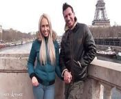 Sextape of a real couple on a honeymoon in Paris from natkhat pari b