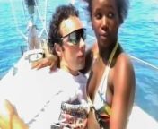 African Teen Rescued Off The Coast Pays Gladly With Her Pussy Getting Railed Outdoor In Public Beach from african public sex