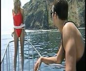 Hung stud gets head on a boat from a sexy blonde, then fucks her from homosex boys to kissing film