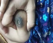 My wife Vaishu's Boobs and nipple press from indian wife boob pressing handjob and ready to fuck