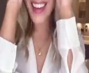 Mollie King homemade vid promoting hair product from english movie hot vid