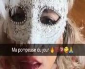 'Ouvre la Bouche Grosse Pute' Bonne Chienne qui Avale from snap chat norgesna nudes