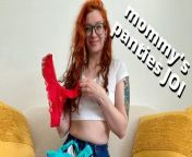 mommy knows you love her panties JOI - full video on Veggiebabyy Manyvids from stalk in laundary