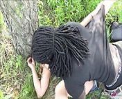 HER FIRST BIG BLACK COCK - Teen Fuck Black Stranger Outdoor from kriti sanon fuck black cock xxx videos