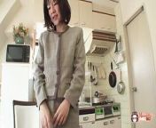 Makiko Nakane spreads her legs to show her pussy stuffed with cum after hard sex from makiko kuno nude