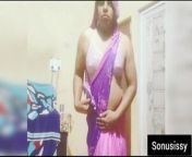 Hot Indian femboy sonusissy navel in saree from gay navel kiss sex gay ta