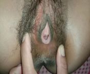 Very tight fucking. Boyfriend fucked me from very hairy indian pussy