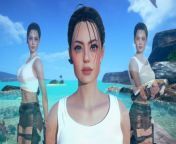 AI Shoujo Lara Croft in realistic 3D animated sex with multiple orgasms UNCENSORED from angelina jolie hot video editex sinhala niliyoig latin asd