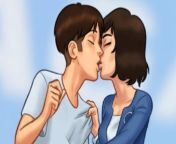Summertime Saga #37 - They Got CAUGHT Kissing in Public from www xxx pakistani sex comedy went bhabhi rape