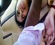 Tamil young wife boobs sucked in car from tamil wife