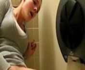 Ex Girlfriend masturbating in bathroom from masturbating in bathroom
