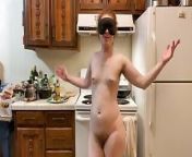 Pussy-Flavored Tofu!!! JK It's Just Apricot. Naked in the Kitchen Episode 64 from 64 pimpandhost converting nude