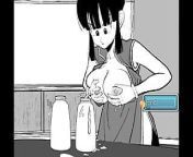 Kamesutra Dbz Erogame 103 Selling Milk From Giant Tits from dbz le