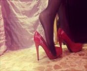 Miss Wagon Shoeplay 2017- Red Stiletto for pipparoli from miss kolkata 2017 sannati mitra sex video