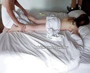 Thai massage, get to fuck a beautiful girl with a good body from ดาราไทยดีสวย