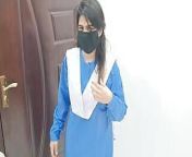 Desi School Girl Wearing School Uniform Infront Of Her Stepbrother from pakistani school uniform