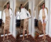 Wanking Golden Gurl - the sheen & sound of nylon from mzansi transgender