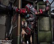 Borderlands 3 Gaige Gets Caught By Surprise and Fucked In a Porta Potty By Deathtrap from potty girl xxx