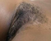 Beautiful short-haired black pussy creampied from african short sex video