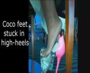 Asian feet in high heels , hong kong , Coco from feet coco bandicoot