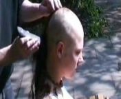 headshave from hard sex and headshave