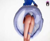 Sexy Bunny Teen Dancing In Pantyhose + Gradual Undressing (3D HENTAI) from succubus dancing
