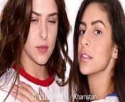 BAEBZ - Lesbians Leah Gotti & Nina North in hot threesome from leah gotti squirt
