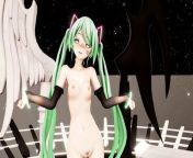 Miku Prolapse With Buttplug - NaziSaki - Green Hair Color Edit Smixix from valentina ferraz nude anal buttplug onlyfans video leaked