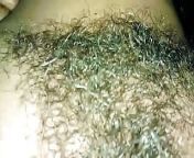 Indian girl is pissing from desi hairy bush chut cum