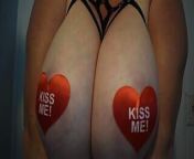 Kiss My Hot Tits and Cum All Over Me!POV DDD Boobss with Kiss Me Pasties! from koel mullik boobss suganya