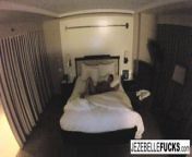 Nude Jezebelle Bond hangs out in her hotel room from jezelle catherine nude
