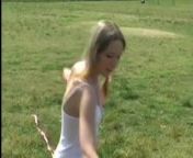 Innocent teen Kitty flying her kite from Приколисты Змеи под юбкой