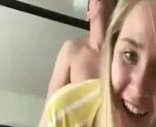 Blonde fucked from behind from fuck from behind