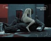 Resident Evil Ashley Rough Sex with Mr.X, Claire Fucked By Pyramid Head and Ada Riding Monster Cock from 3d anime monster sex video