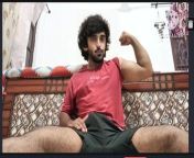 Desi indian gym boy showing his big ass and cock midnight hard cumming from gay asian gym sex