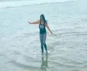 Mini Richard Big Boobs Beach Run Sexy from malayalam actress mini richard