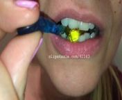 Vore Fetish - Diana Eating Gummy Part4 Video1 from d gate vore
