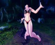 sfv ryona - Momiji yaiba bikini (Ibuki) oily + tna jiggle from sfv
