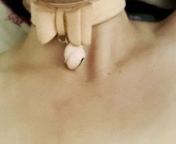 Slave wife – nipple clamps pussy play from ganga snan wife nipple