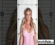 Boobed Samantha Saint Has Some Very Naughty Dreams from samantha saint bbc