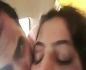 Pakistani couple romance and kissing in car from pakistani couple romance