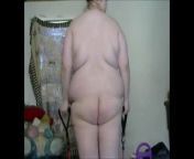 Fat Girl Showing Of Her Sexy Body, Shaking Her Fat Ass & Tits from naked fat ass